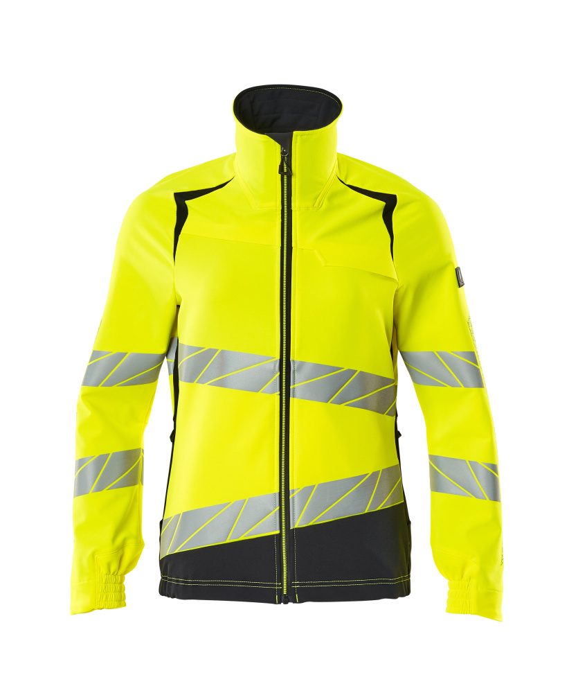 Mascot Damen Accelerate Safe Warn Stretchbundjacke – gelb/schwarzblau