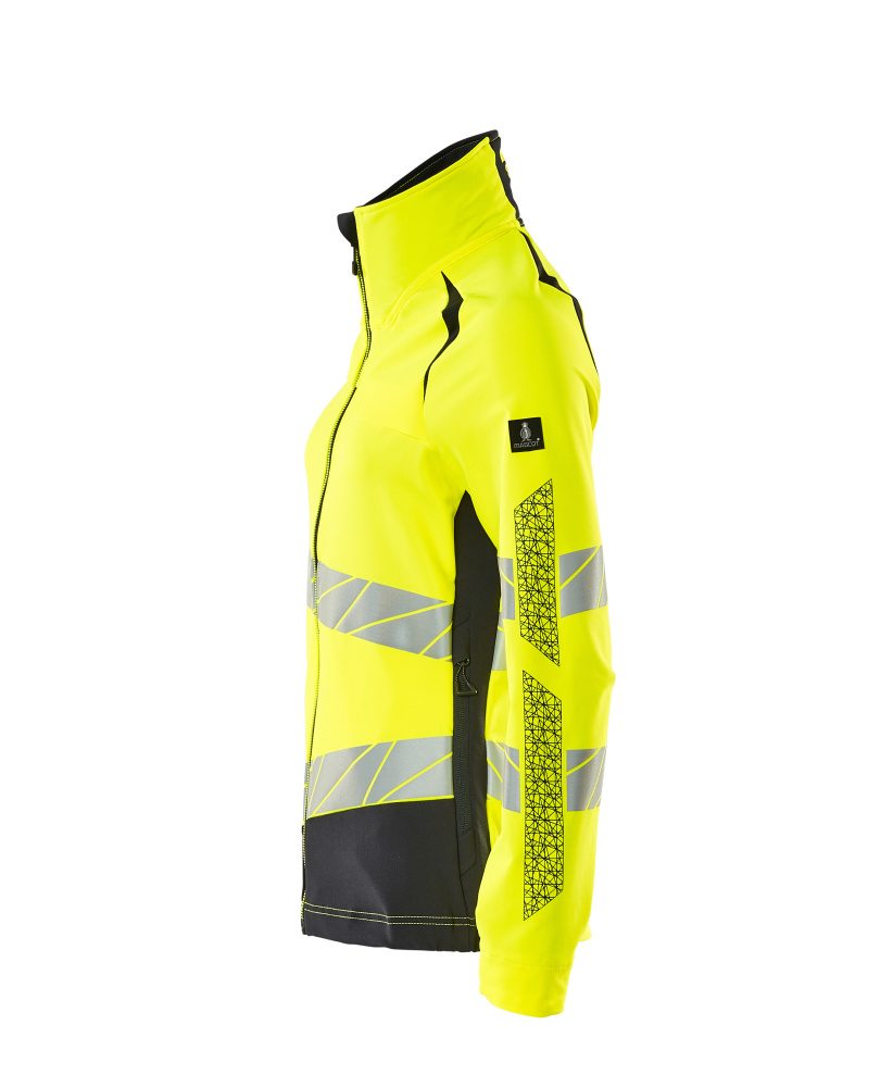 Mascot Damen Accelerate Safe Warn Stretchbundjacke – gelb/schwarzblau