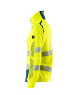Mascot Damen Accelerate Safe Warn Stretchbundjacke – gelb/dunkelpetroleum