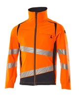 Mascot 19009 Warnschutz Stretch-Bundjacke – orange/schwarzblau