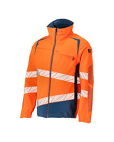 Mascot 19009 Warnschutz Stretch-Bundjacke – orange/dunkelpetroleum