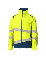 Mascot 19009 Warnschutz Stretch-Bundjacke – gelb/dunkelpetroleum