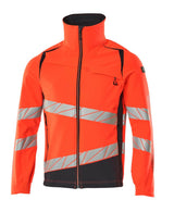 Mascot 19009 Warnschutz Stretch-Bundjacke – rot/schwarzblau
