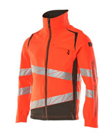 Mascot 19009 Warnschutz Stretch-Bundjacke – rot/dunkelanthrazit