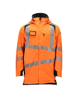 Mascot Accelerate Safe Warnschutz Winter-Parka – orange/schwarzblau