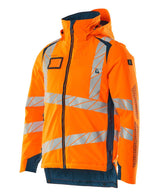 Mascot Accelerate Safe Warnschutz Winterjacke – orange/dunkelpetroleum