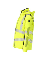 Mascot Accelerate Safe Warnschutz Winterjacke – gelb/schwarzblau