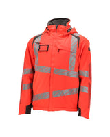 Mascot Accelerate Safe Warnschutz Winterjacke – rot/dunkelanthrazit