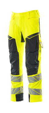Mascot Kl.2 Accelerate Safe Warn Stretchbundhose 19079-511 – gelb/schwarzblau