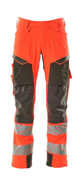 Mascot Kl.2 Accelerate Safe Warn Stretchbundhose 19079-511 – rot/dunkelanthrazit