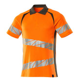 Mascot Accelerate Safe Warnschutz Polo-Shirt – orange/dunkelanthrazit