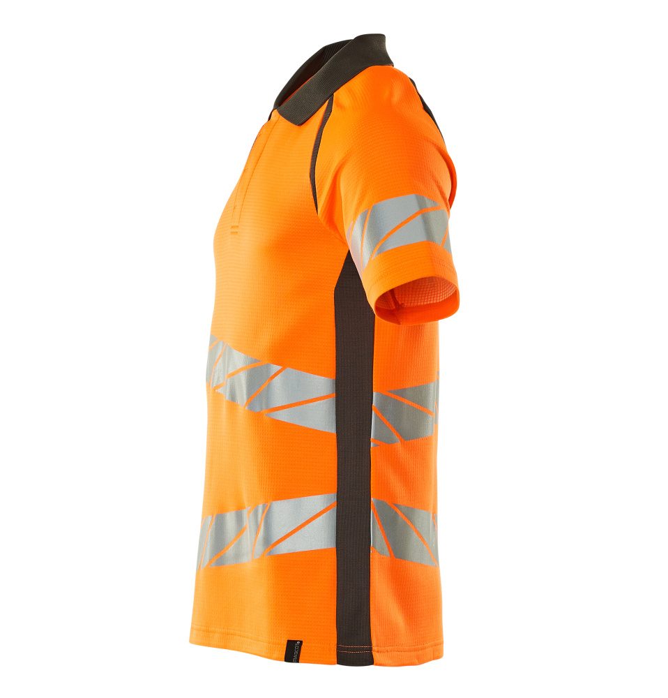 Mascot Accelerate Safe Warnschutz Polo-Shirt – orange/dunkelanthrazit
