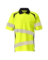 Mascot Accelerate Safe Warnschutz Polo-Shirt – gelb/schwarzblau