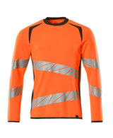 Mascot Accelerate Safe Warnschutz Sweatshirt – orange/dunkelanthrazit