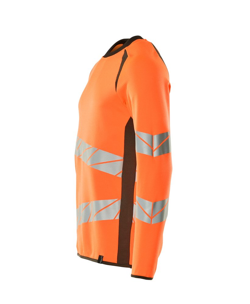 Mascot Accelerate Safe Warnschutz Sweatshirt – orange/dunkelanthrazit
