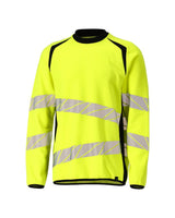 Mascot Accelerate Safe Warnschutz Sweatshirt – gelb/schwarz