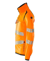 Mascot Accelerate Safe Warnschutz Fleecejacke – orange/schwarzblau