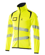 Mascot Accelerate Safe Warnschutz Fleecejacke – gelb/schwarzblau