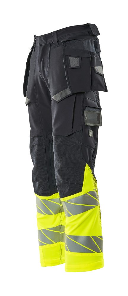 Mascot Accelerate Safe Warnschutz Bundhose Kl.1 19131-711 – schwarzblau/gelb