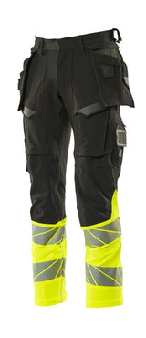 Mascot Accelerate Safe Warnschutz Bundhose Kl.1 19131-711 – schwarz/gelb