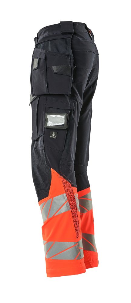 Mascot Accelerate Safe Warnschutz Bundhose Kl.1 19131-711 – schwarzblau/rot