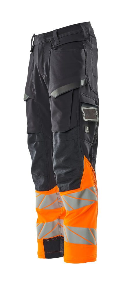 Mascot Accelerate Safe Warnschutz Bundhose Kl.1 19179-511 – schwarzblau/orange
