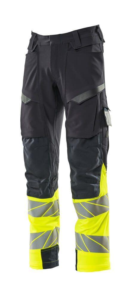 Mascot Accelerate Safe Warnschutz Bundhose Kl.1 19179-511 – schwarzblau/gelb