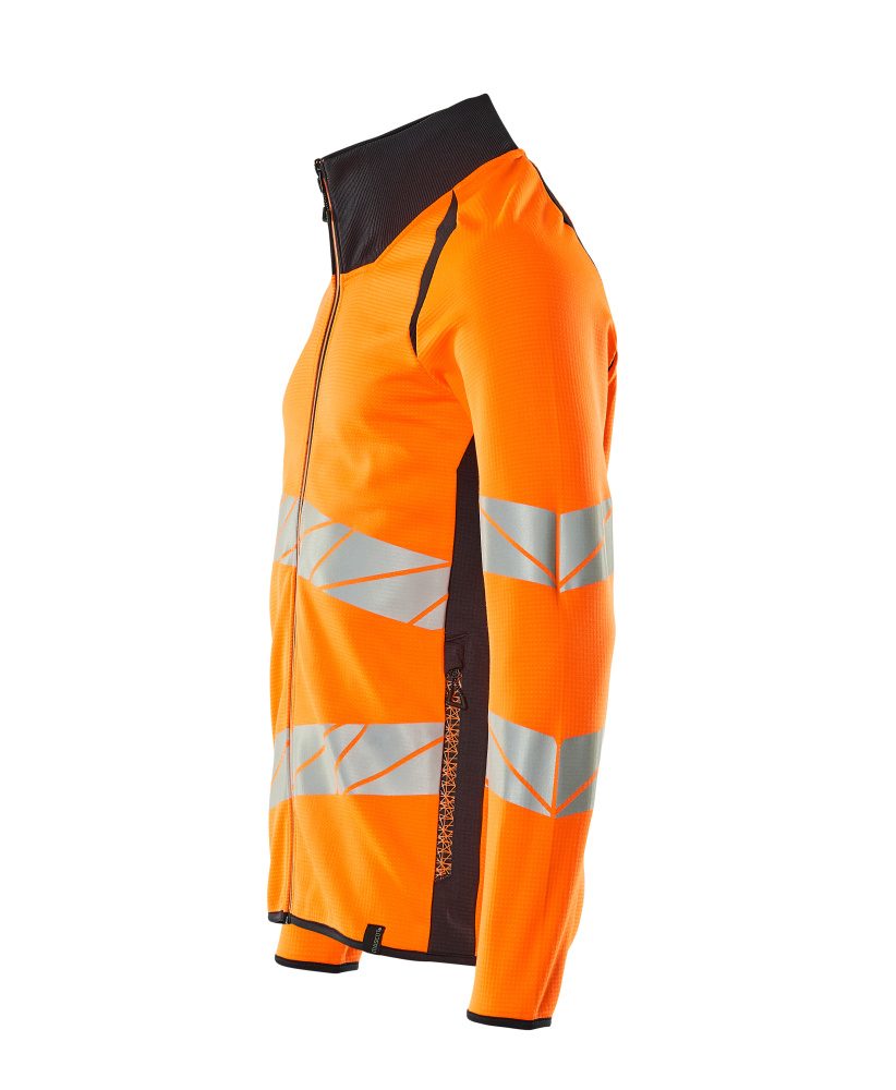 Mascot Accelerate Safe Warnschutz Sweatjacke – orange/schwarzblau