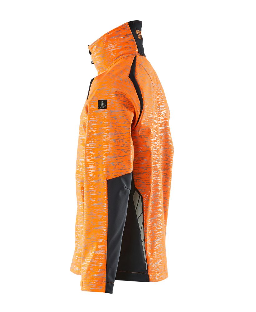 Mascot Accelerate Safe Softshelljacke – orange/schwarzblau