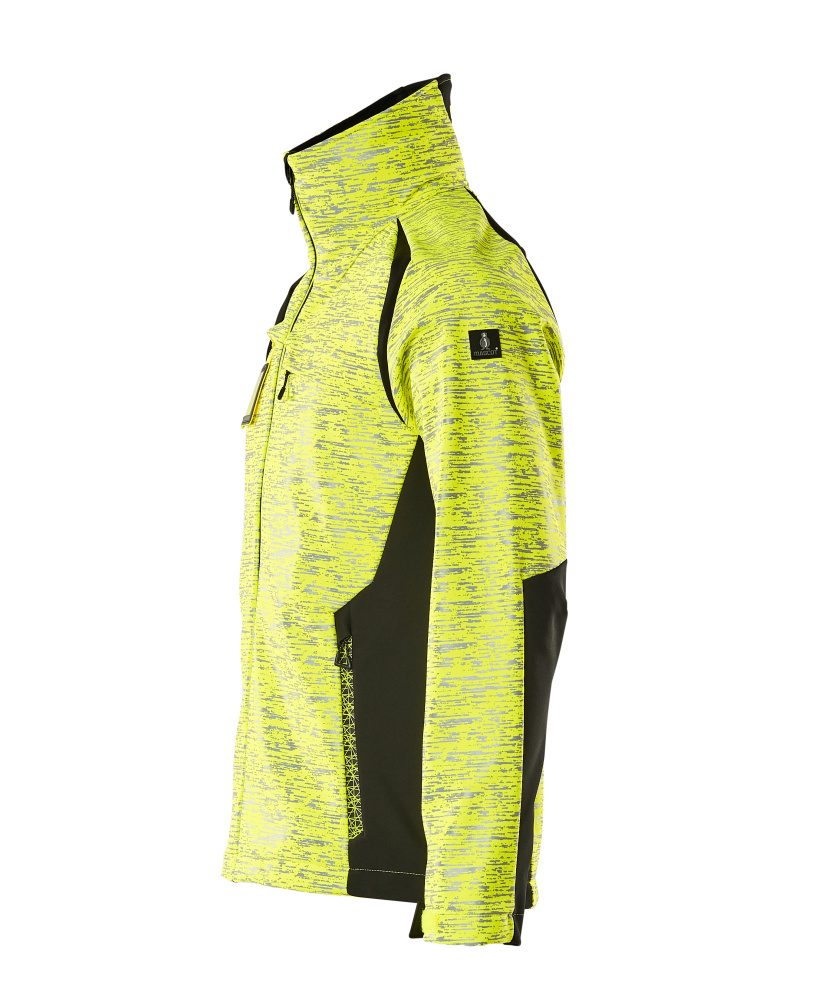 Mascot Accelerate Safe Softshelljacke – gelb/schwarz