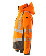 Mascot Accelerate Safe Warn-Winterjacke zweifarbig – orange/dunkelanthrazit