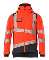 Mascot Accelerate Safe Warn-Winterjacke zweifarbig – rot/schwarzblau