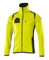Mascot Accelerate Safe Fleecejacke – gelb/schwarzblau