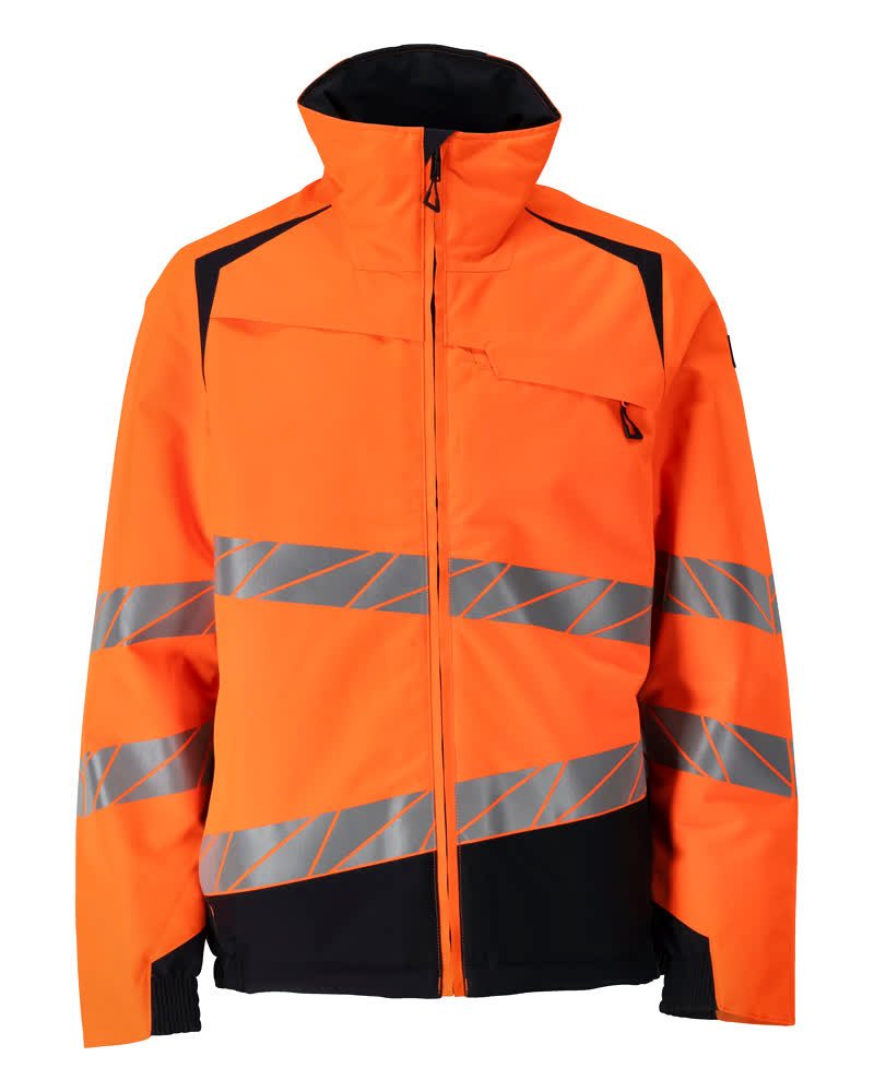 Mascot Accelerate Safe Warnschutz Pilotenjacke – orange/schwarzblau
