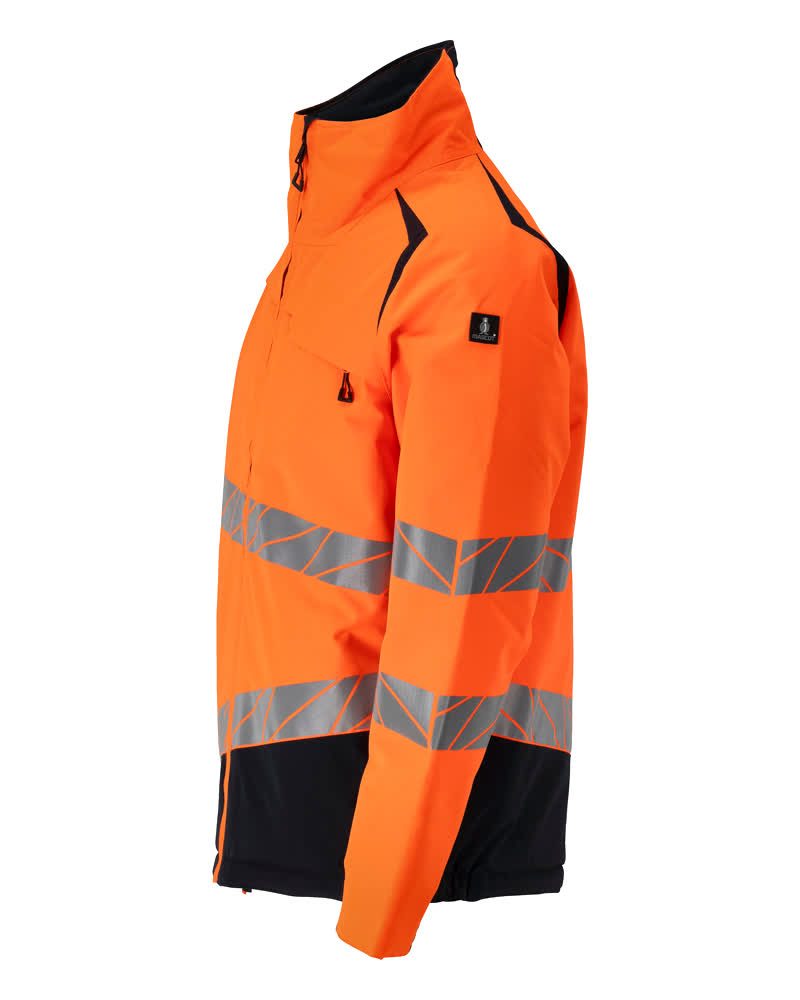 Mascot Accelerate Safe Warnschutz Pilotenjacke – orange/schwarzblau
