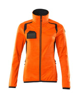 Mascot Damen Accelerate Safe Fleecejacke – orange/schwarzblau