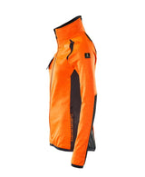 Mascot Damen Accelerate Safe Fleecejacke – orange/schwarzblau