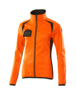Mascot Damen Accelerate Safe Fleecejacke – orange/dunkelanthrazit