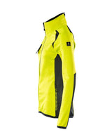 Mascot Damen Accelerate Safe Fleecejacke – gelb/schwarzblau
