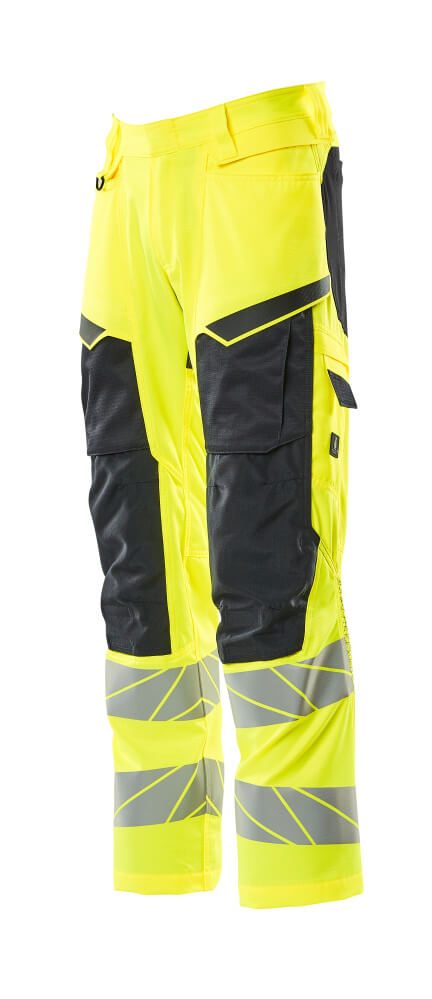 Mascot Accelerate Safe Warnschutz Overall – gelb/schwarzblau