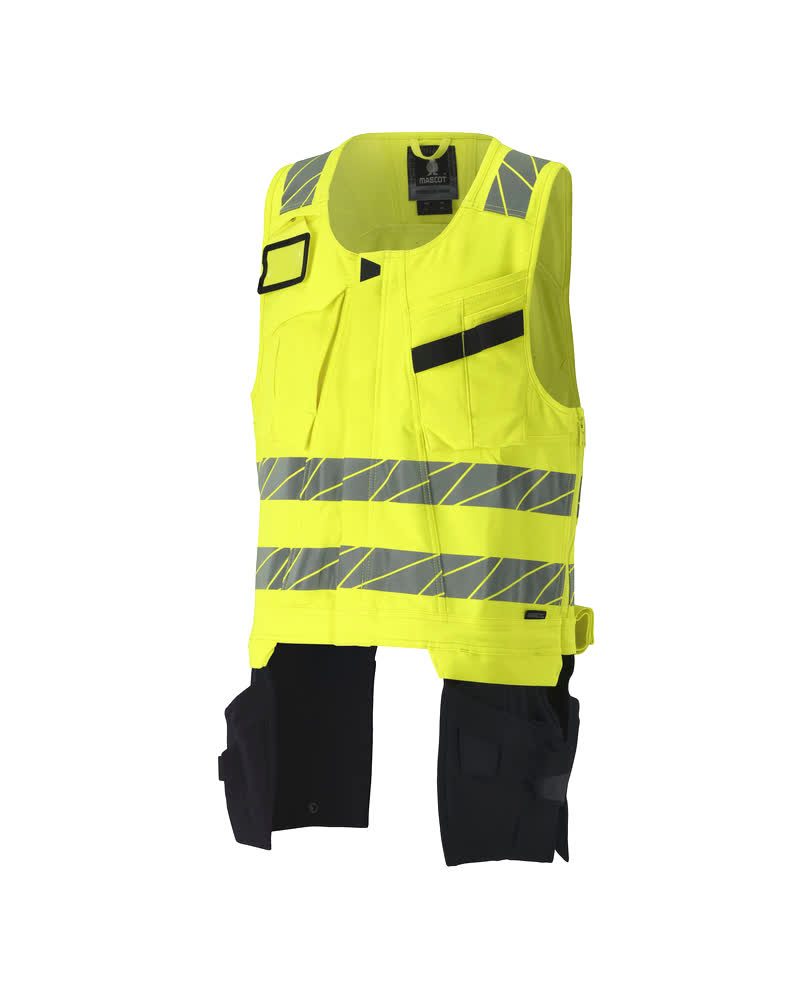 Mascot Accelerate Safe Warnschutz Montageweste – gelb/schwarzblau