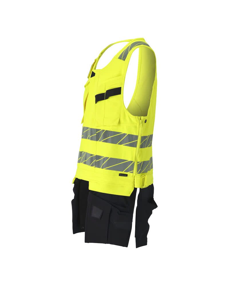 Mascot Accelerate Safe Warnschutz Montageweste – gelb/schwarzblau