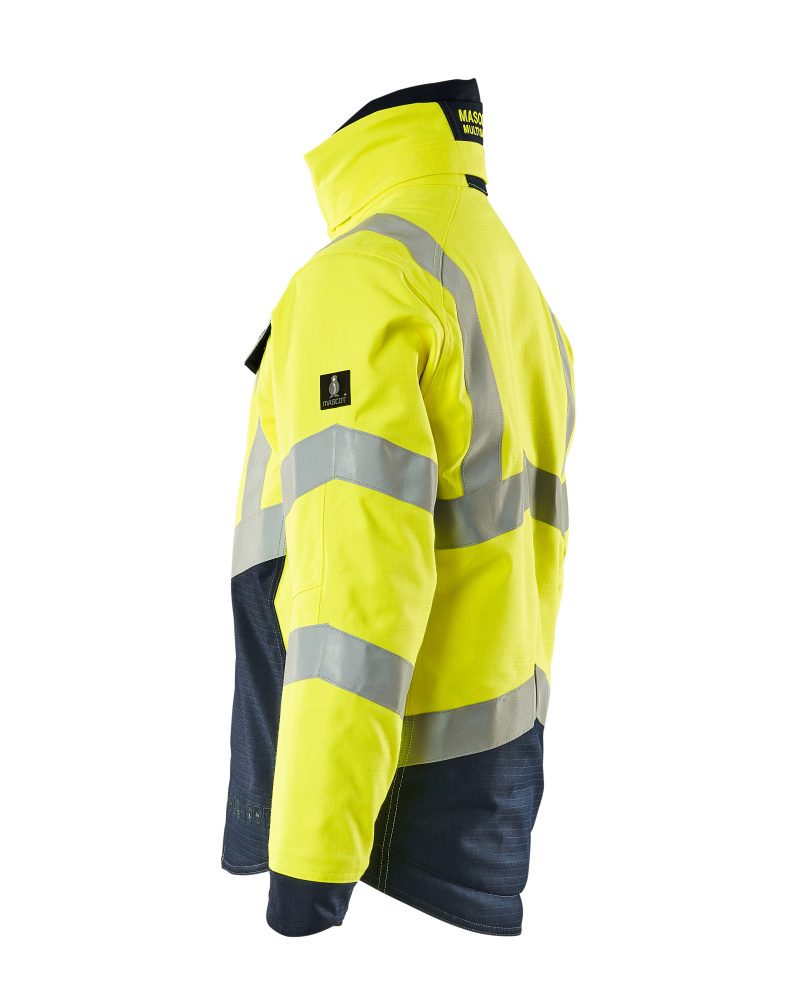 Mascot Multisafe Multinorm Pilotenjacke – gelb/schwarzblau