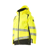Mascot Accelerate Safe Kinder HiVis Hardshelljacke – gelb/schwarz