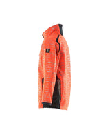 Mascot Accelerate Safe Kinder HiVis Softshelljacke – rot/schwarzblau