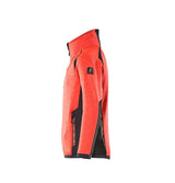 Mascot Accelerate Safe Kinder HiVis Fleecepullover – rot/schwarzblau