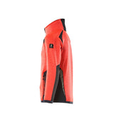 Mascot Accelerate Safe Kinder HiVis Fleecepullover – rot/schwarzblau