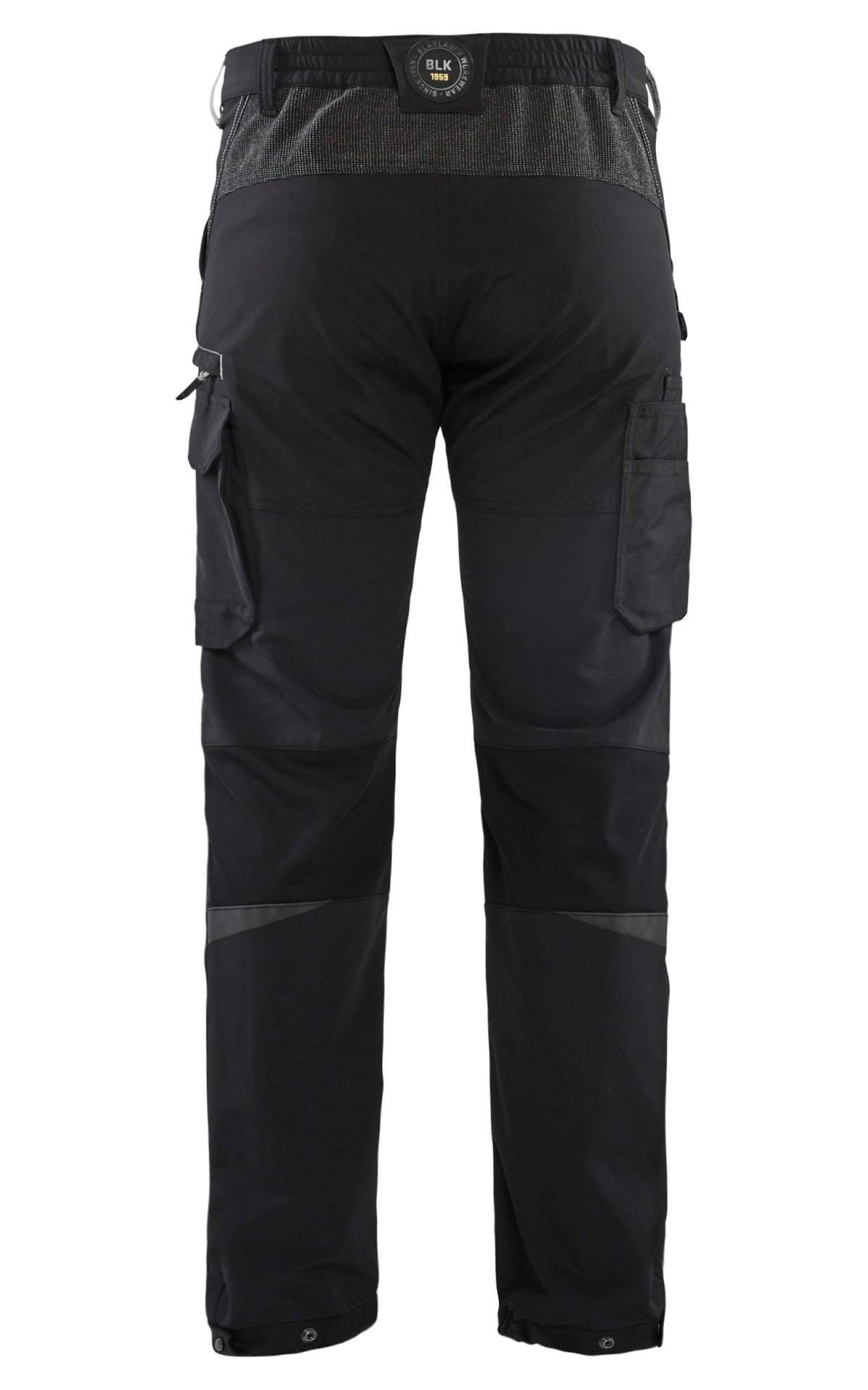 Blåkläder 1422 Stretch Servicehose – schwarz/dunkelgrau