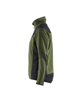 Blåkläder Damen 5943 Strickjacke – herbstgrün/schwarz