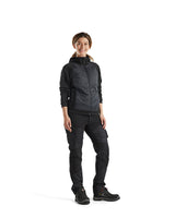 Blåkläder Damen 3464 Hybrid Sweatjacke – schwarz/dunkelgrau
